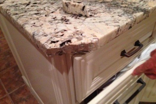 Broken Countertop Repair