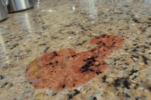 Stained Countertop Repair